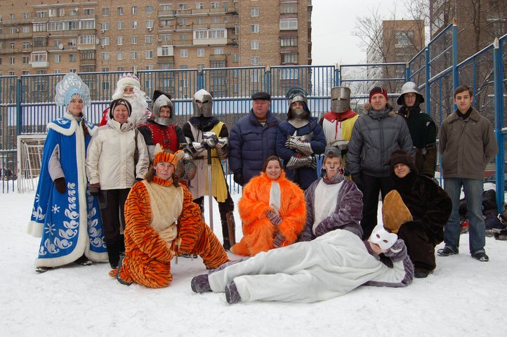 новогодний праздник двора 2011