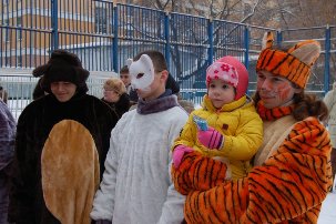 новогодний праздник двора 2011