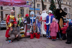 новогодние праздники двора 2012